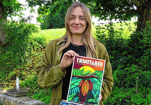 Auf Heimaturlaub in Leipferdingen ist derzeit Denise Speck. In wenigen Tagen fliegt sie wieder nach Trinidad, um an Projekten zur ...