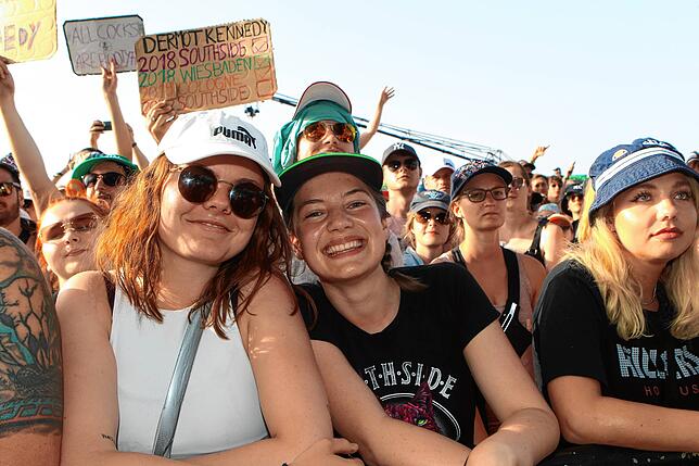 Bild 30: Bilder vom Soutside 2022: So feierten die Fans am Samstag auf den Konzerten