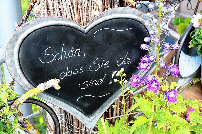 Herzlichkeit wird bei Familie Fichter groß geschrieben.