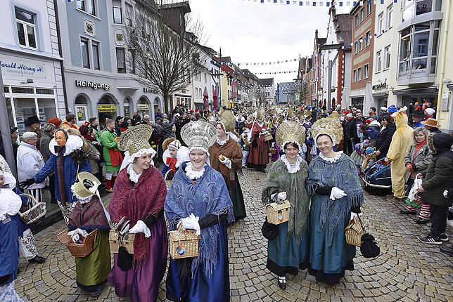Bild 24: Bilder vom Historischen Umzug am Fasnetmontag in Villingen &ndash; Teil 3