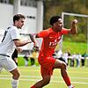 Zwei Tore: Nori Dylan Bächle brachte den FC Tiengen 08 nicht nur auf die &bdquo;Siegerstraße&ldquo;, sondern war auch ein zentrale ...