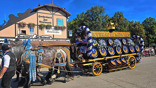 Bild 9: Bilder vom Trachtenbund Überlingen auf dem Oktoberfest München