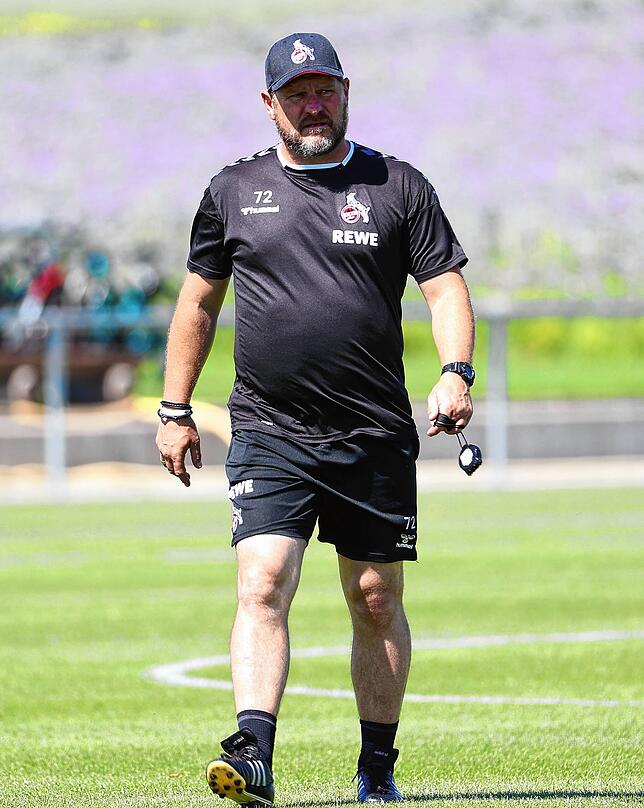 Er ist einer der Kulttrainer der Bundesliga: Steffen Baumgart vom FC Köln.