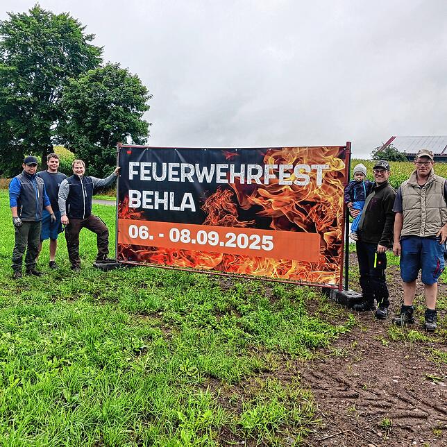 100 Jahre Freiwillige Feuerwehr Behla muss gefeiert werden: Drei Tage lädt die Feuerwehr zum feiern ein.