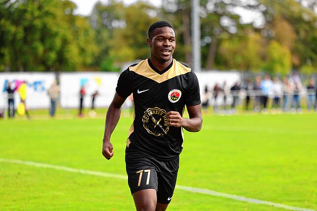 Eins, zwei, drei, vier: Abdoulie Mboob gelangen am Sonntag vier Treffer.