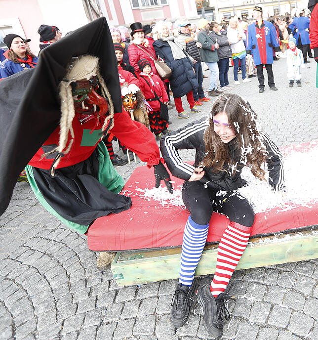 Bild 25: Bilder vom Fasnachtssonntag in Donaueschingen (Teil 1)