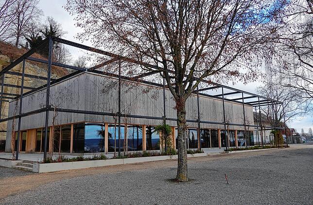 Während der Landesgartenschau 2021 war in dem Gebäude der Ausstellungspavillon des Landkreises Bodenseekreis beheimatet.
