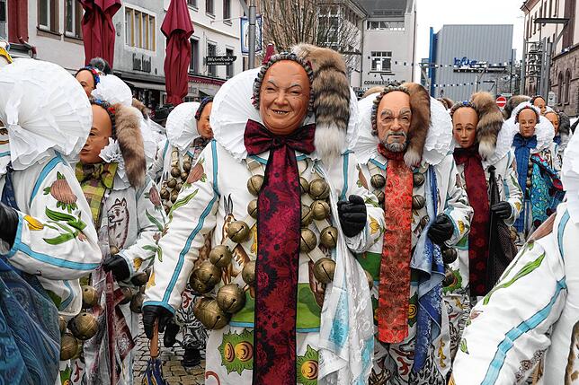 Bild 1: Montags-Umzug der Narrozunft, Teil 2