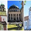 Das Fridolinsmünster in Bad Säckingen, der Dom St. Blasius in St. Blasien oder die Kirche St. Bartholomäus in Görwihl (von links). Eines ...