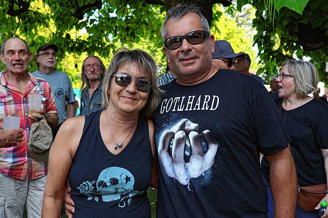 Bild 6: Schlossgarten Open Air: Tausende Rockfans feiern Gotthard und Krokus -  Die besten Bilder