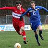Für den SC Pfullendorf (links Joshua Menger) beginnt die Saison am Samstag mit einem Heimspiel gegen den FC Waldkirch, der FC 03 ...