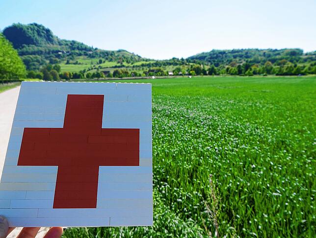 Hier soll der Krankenhausneubau in Singen hin: Der Oberbürgermeister gab den Standort bekannt.