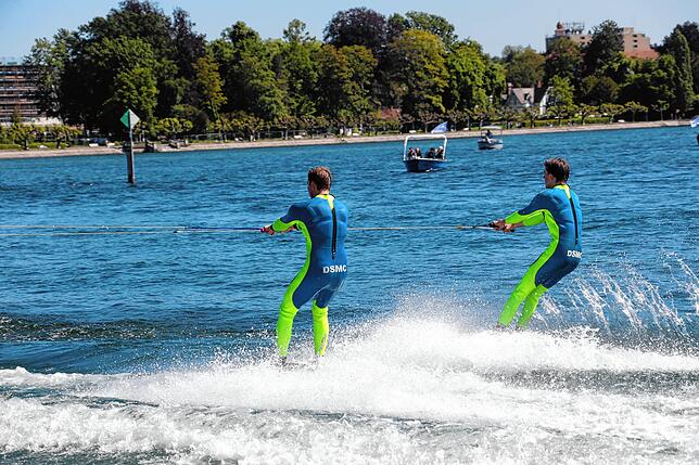 Bild 9: Spektakulär! Die besten Fotos der Wasserski-Show im Konstanzer Trichter
