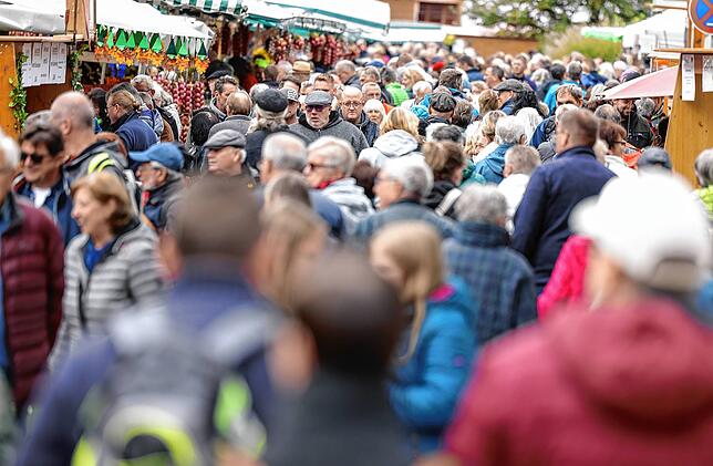 Wie immer gut besucht: Das Büllefest fand in diesem Jahr im Ortsteil Moos statt.
