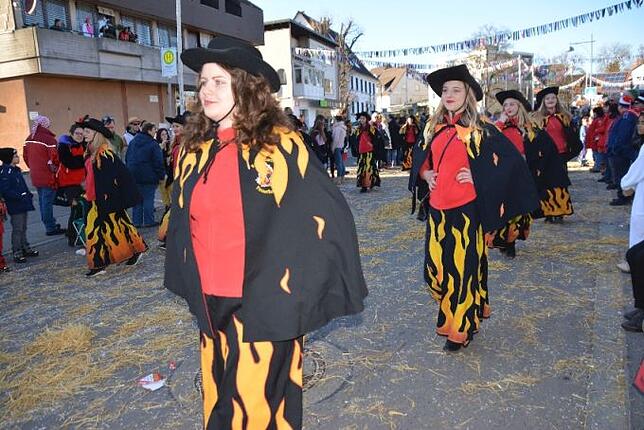 Bild 29: Bilder vom Narrentreffen der Urviecher-Zunft Bad Dürrheim: Großer Festumzug (5)