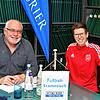 Redaktionsbesuch beim SÜDKURIER: Sportredakteur Matthias Scheibengruber sprach mit Katharina Keßler, die beim Bezirkstag am Samstag, 25. ...