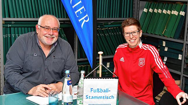 Redaktionsbesuch beim SÜDKURIER: Sportredakteur Matthias Scheibengruber sprach mit Katharina Keßler, die beim Bezirkstag am Samstag, 25. ...