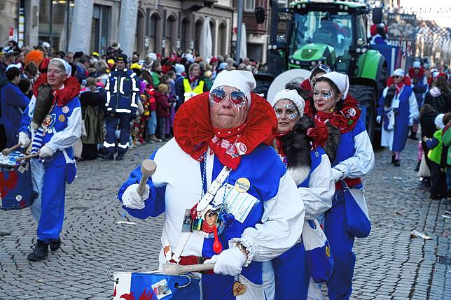 Bild 7: Gänsehautmomente beim Glonki-Umzug am Rosenmontag