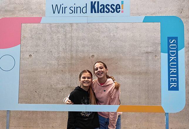 Bild 11: Alle Selfierahmen-Bilder der SÜDKURIER „Klasse!“-Veranstaltung in Singen