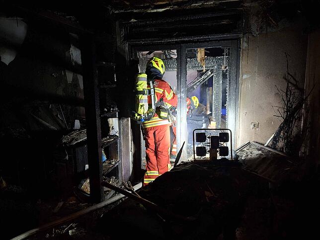 Bild 7: Wohnungsbrand in Grießen – das sind die Bilder