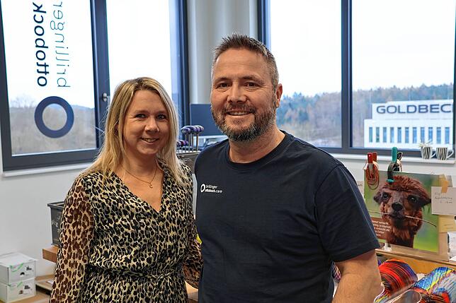 Emely Brockhaus‘ Kollegen Yvonne Dressel und Stefan Euper.
