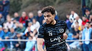 Für Außenverteidiger Bennet Ukaj von Südstern Singen steht am Samstag das Derby gegen den Türk. SV Singen an.