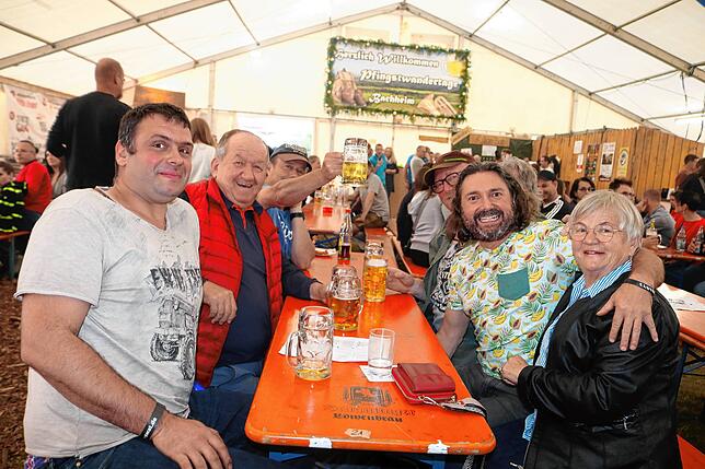 Bild 2: Bachheimer Pfingstwandertage – der Knaller