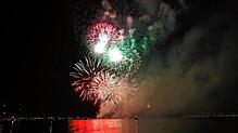 Bild : Konstanzer Seenachtfest 2022: Fotos vom großen Finale beim Feuerwerk an der Kunstgrenze