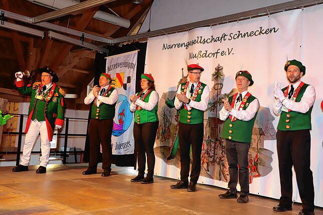 Bild 33: 100 Jahre Narrengesellschaft Schnecken Nußdorf: Höhepunkt des Jubiläums