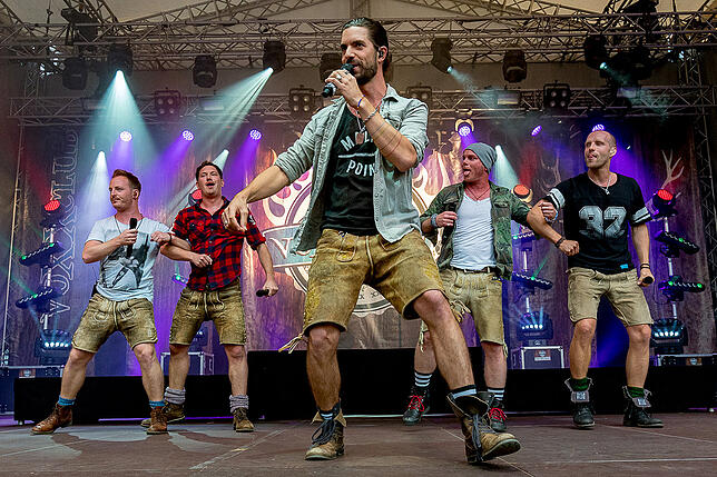 Bild 13: Alle Bilder vom Auftakt der 15. Sommersinnfonie: Volksmusiker von Voxxclub begeistern ihre Fans