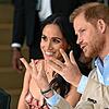 Herzogin Meghan und Prinz Harry im August auf einer Reise nach Kolumbien.