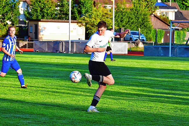 Nachwuchskraft: A-Junior Kian Andree durfte erstmals im Pflichtspiel für die SG FC Wehr/Brennet ran und traf beim 7:0-Pokalsieg gegen ...