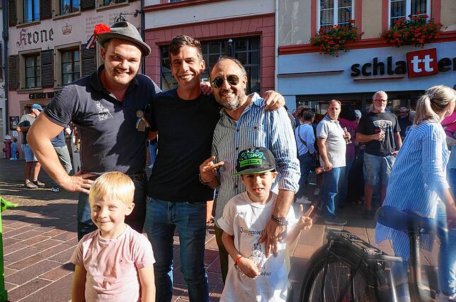 Bild 29: Tolle Stimmung, cooler Bock: Bilder von der Bocktaufe