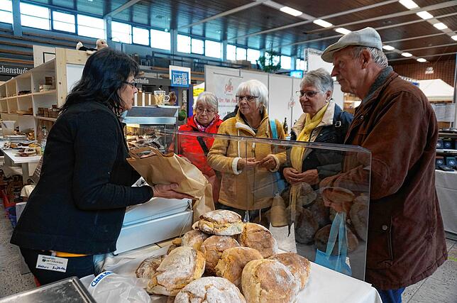Kulinarische Spezialitäten aus der Region und aus ganz Europa erwarten die Besucher der Messe in Tiengen.