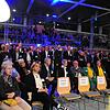 Zahlreich sind die Gäste zum ersten Neujahrsempfang seit Januar 2020 in die Tiengener Stadthalle gekommen.