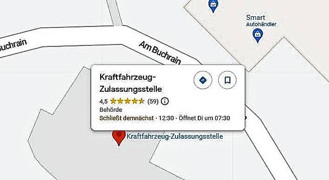 4,5 Sterne für die Zulassungsstelle in Bad Säckingen.