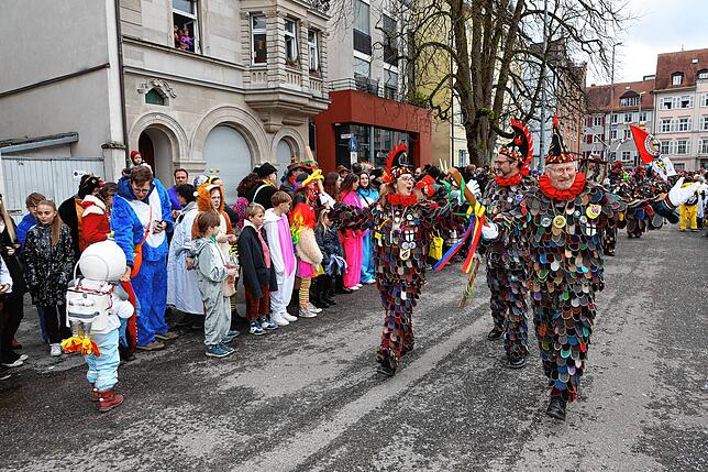 Bild 3: Großer Narrenumzug 2024 in Konstanz &ndash; die besten Bilder gibt&lsquo;s hier &ndash; Teil 1