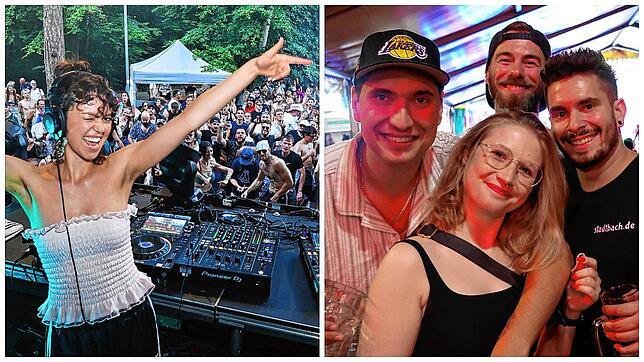 Viele Partys, Konzerte und Festivals: Die ganze Region hat am Wochenende ausgelassen gefeiert.