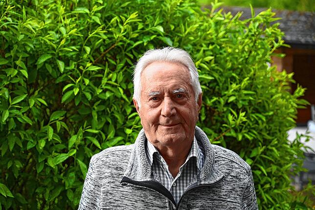 Franz Höhl (89). Bild: Herbert Schnäbele