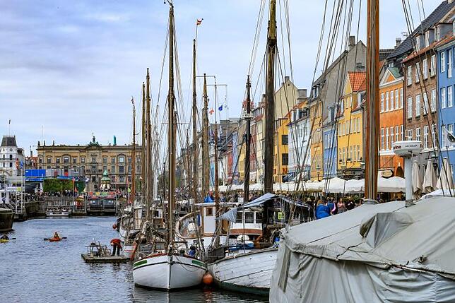 Beschaulich: Der Nyhavn (neue Hafen) in Kopenhagen.