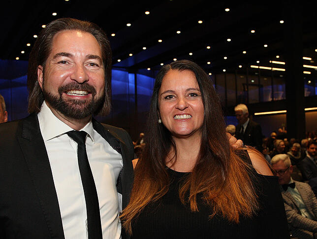 Katja und Dieter Schmid von der Firma Waldhaus.
