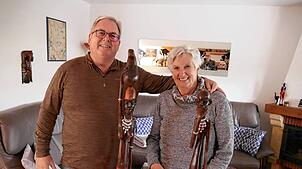 Hermann und Ilse Nägele haben in Afrika viel Gutes getan. Bild: Heinz Vollmar