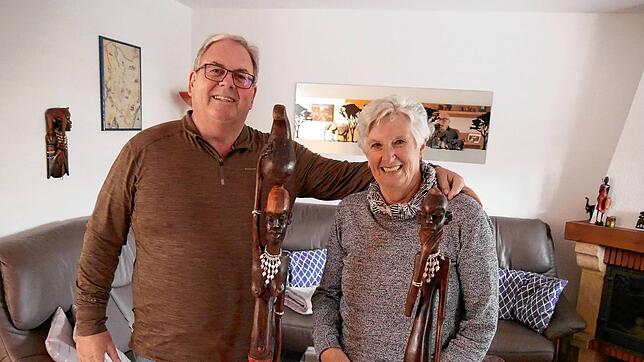 Hermann und Ilse Nägele haben in Afrika viel Gutes getan. Bild: Heinz Vollmar