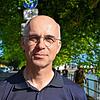 Bernhard Glatthaar, Vorsitzender des ADFC im Bodenseekreis, findet es problematisch, wenn sich Fußgänger und Radfahrer einen Weg teilen ...