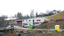 Das neue Feuerwehrgerätehaus der Bernauer Wehr soll im Lauf des Jahres fertig werden. Bild: Susanne Filz