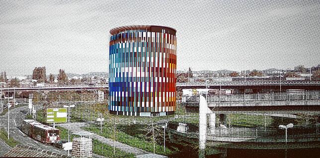 So soll das Asisi-Panorama bei der Schänzlebrücke aussehen.