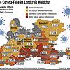 Die aktuellen Corona-Fälle im Landkreis Waldshut am 16. März. Sechs Gemeinden gelten derzeit als coronafrei.