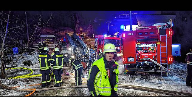 Bild 6: Brand im Hotel Walkenmühle in Bonndorf - die Bilder
