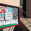Der Eingang zum Jugendcafé im Waldshuter Kornhaus. Aufgrund der Corona-Pandemie ist die Einrichtung geschlossen, und die Mitarbeiter des ...