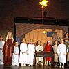 Ein Bild aus besseren Zeiten: Die Kinderkantorei Hochrhein bei ihrer Aufführung des Krippenspiels vergangene Weihnachten in der ...